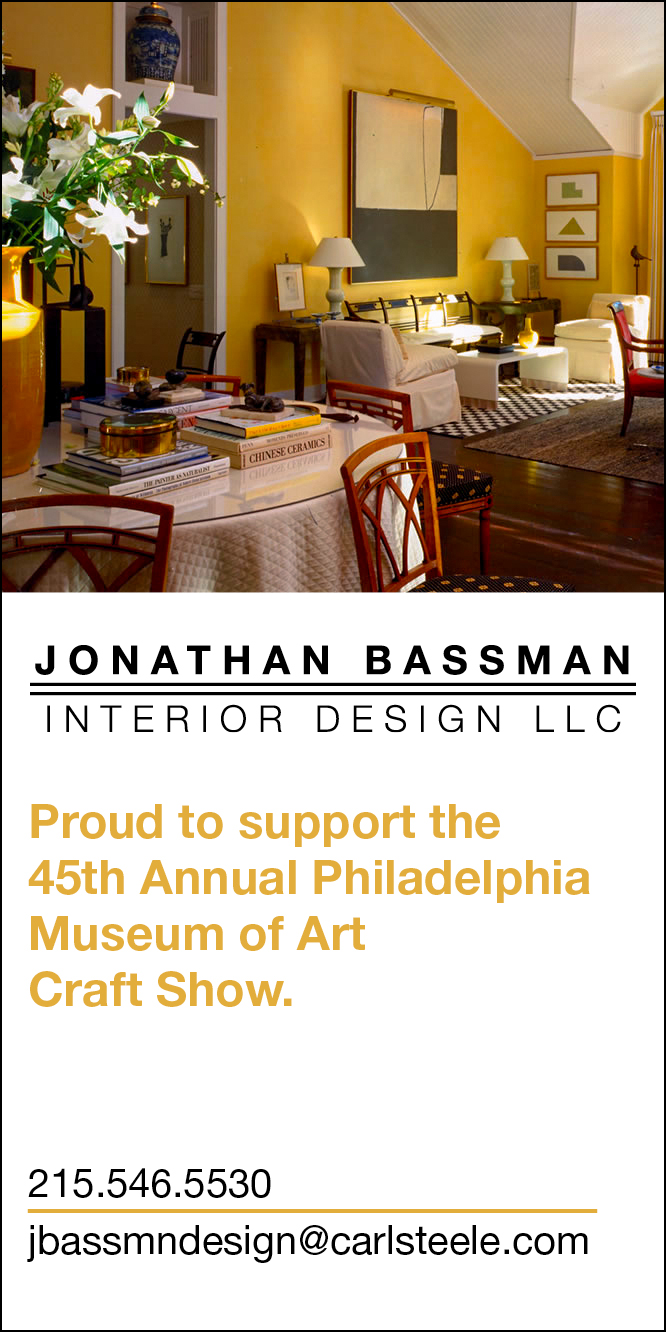 Jonathan Bassman 45th PMA Craft Show Sponsor