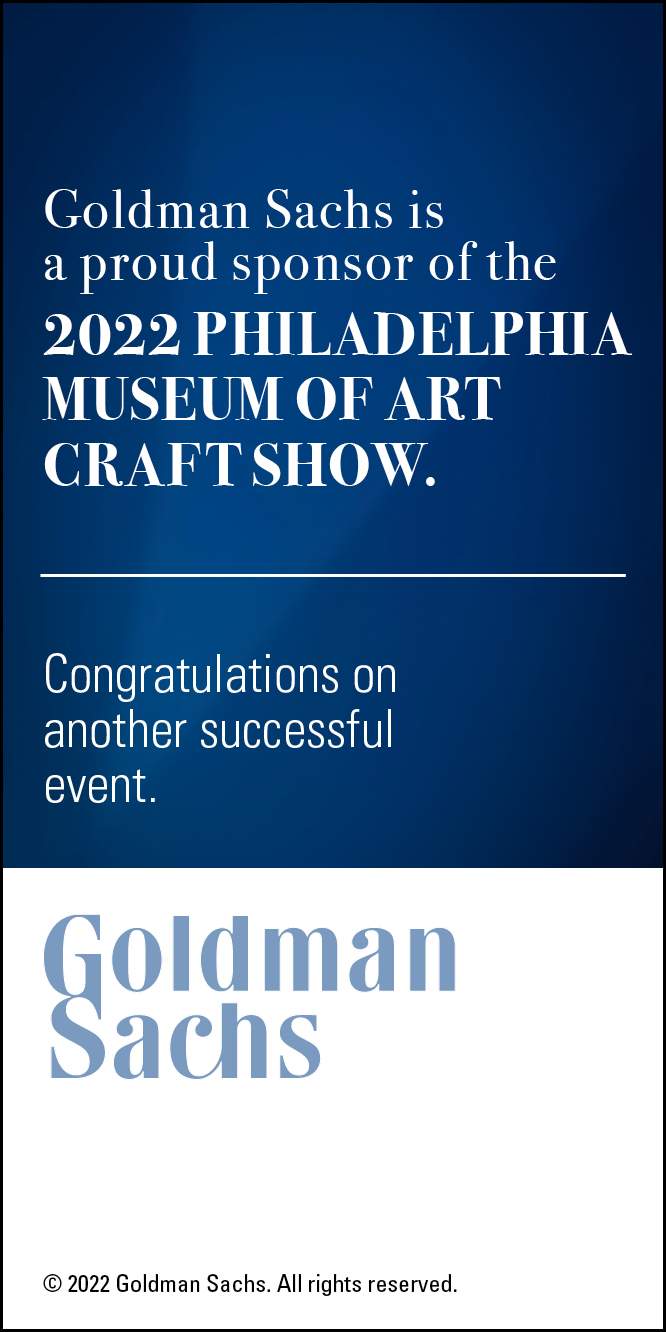 Goldman Sachs 46th PMA Craft Show Sponsor