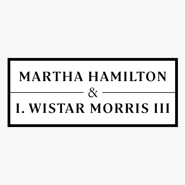 Martha Hamilton & I. Wistar Morris III // PMA 50th Sponsor