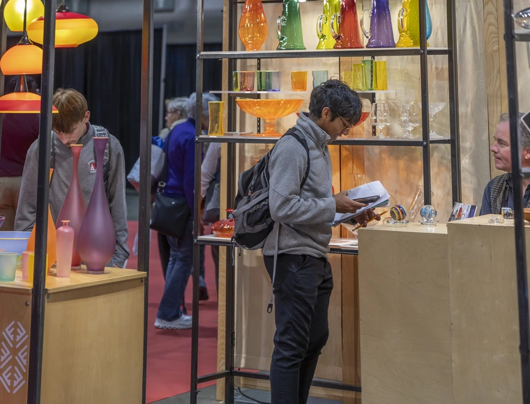 Nick Kekic, Glass, 2025 Craft Show Booth 